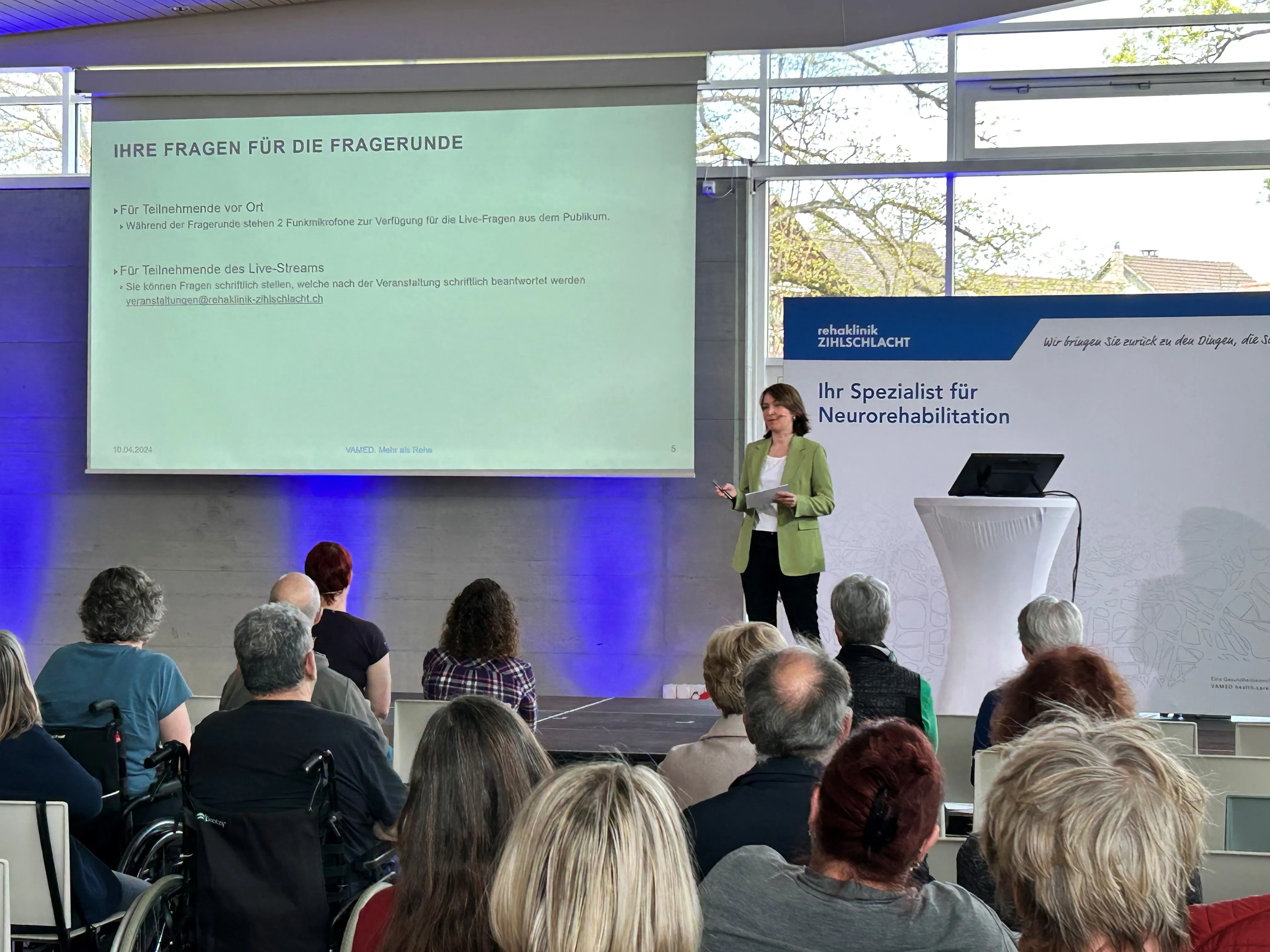 8. MS-Gesundheitsforum für Betroffene, Angehörige, Interessierte