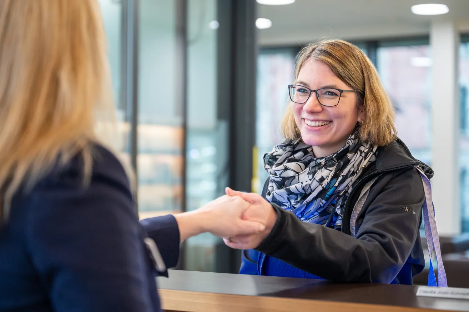 Rehaklinik Zihlschlacht Tagesrehabilitation Empfang Patienten